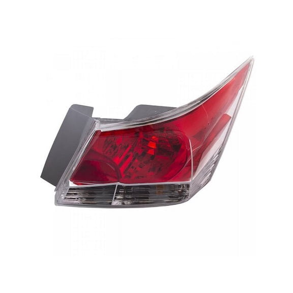 Right Passenger Side Tail Light Assembly - Compatible with 2008 - 2012 Honda Accord Sedan 2009 2010 2011