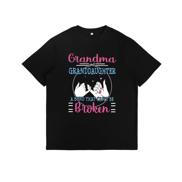 Camiseta a juego de abuela y nieta que celebra un vínculo inquebrantable de amor y generaciones.