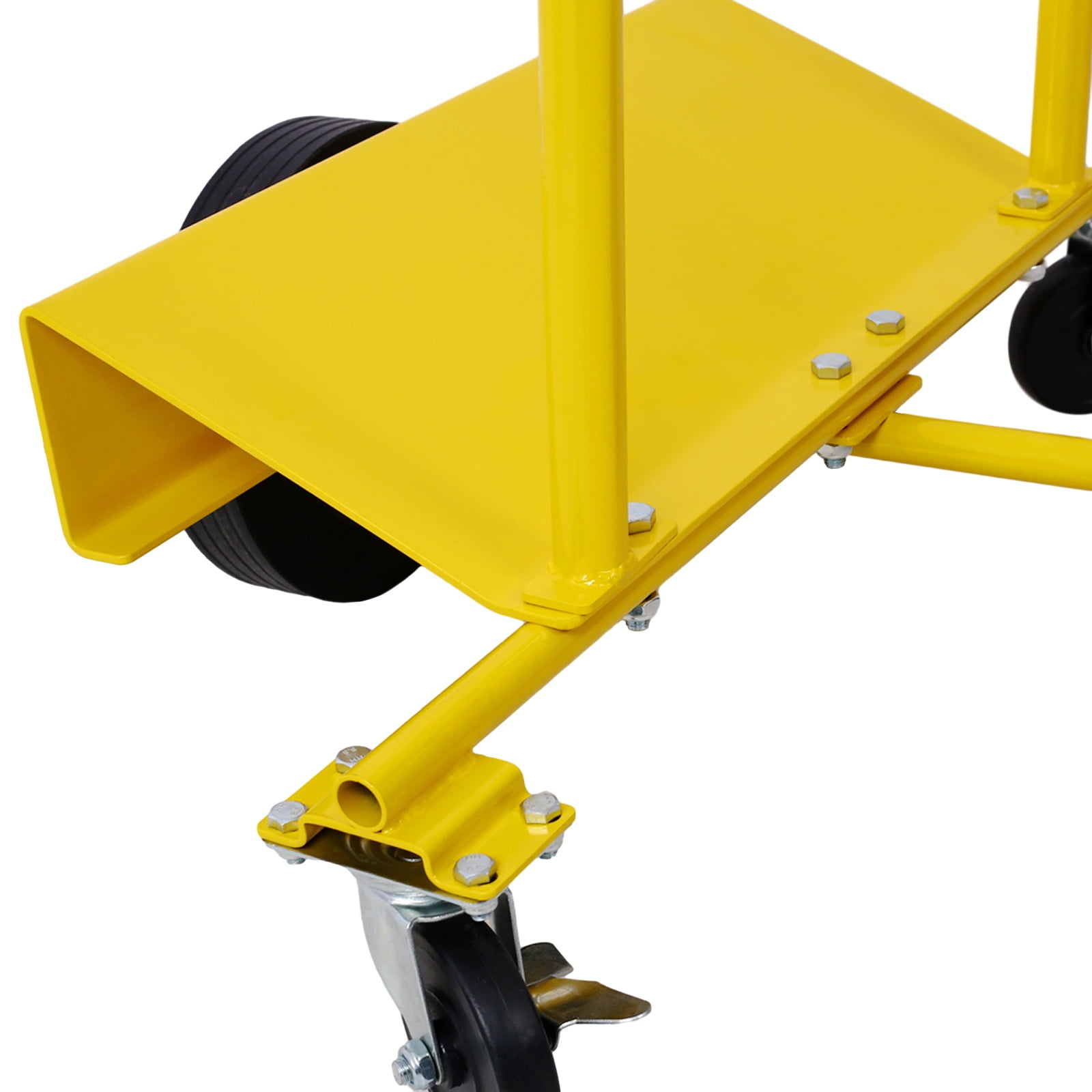 Drywall Sheet Panel Cart, Panel Dolly with 1000LB Capacity, 10" Wheels and Swivel Casters