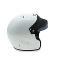 thumbnail image 2 of RaceQuip 256116RQP OF20 Auto Racing Helmet - Open Face - Snell SA2020 - White - XL, 2 of 7