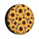 thumbnail image 1 of Balery Artistic Zebra Print Sunflower Cubiertas para Neumáticos - Protector Resistente para Neumáticos de Camioneta, SUV, Remolque, Camper y RV-17 inch, 1 of 6