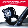 thumbnail image 3 of Soporte de montaje de luz KEMIMOTO UTV LED Polaris RZR XP 1000, 3 of 7