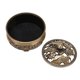 thumbnail image 4 of Metal Incense Burner Electroplated Zinc Alloy Incense Burner with Incense Stick Holder for Stick Cone Reel Incense, 4 of 5
