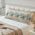 thumbnail image 4 of Starfish Coastal Blue Throw Pillow Covers, Summer Ocean Coral Conch Vintage Soft Breathable Pillow Cases with Zipper for Sleeping, Long Body Pillowcases for Couch Bed Sofa Chair 20x54 Inches, 4 of 9