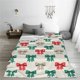 thumbnail image 5 of Balery Retro bows Manta de Felpa Suave y Acogedora – Cobija de Franela Aterciopelada para Cama, Lavable y Cálida para Sofá, Mascotas, Transpirable-40"x30", 5 of 7