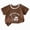 L101-Brown, variant on Toddler Summer Boys Girls T-Shirts Stripe Happy Baby Cat Print Cotton Unisex Top(L101-Black,3-4 Y)