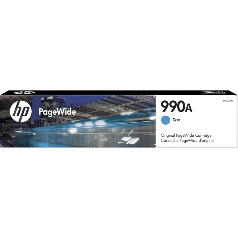 HP 990A, (M0J73AN) Cyan Original PageWide Cartridge HP 990A, (M0J73AN) Cyan Original PageWide Cartridge