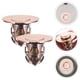 thumbnail image 3 of FELTECHELECTR 2 tapones para desagüe de lavabo, tapón para lavabo de baño., 3 of 7