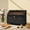 Black, variant on MROJISC Double Layer Bread Box for Kitchen Countertop, Modern Corner Large Bread Storage Bin (Green)