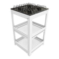 thumbnail image 3 of Parrilla de gas 4 quemadores con estante y cubierta porcelanizada ALFA  411-6, 3 of 3