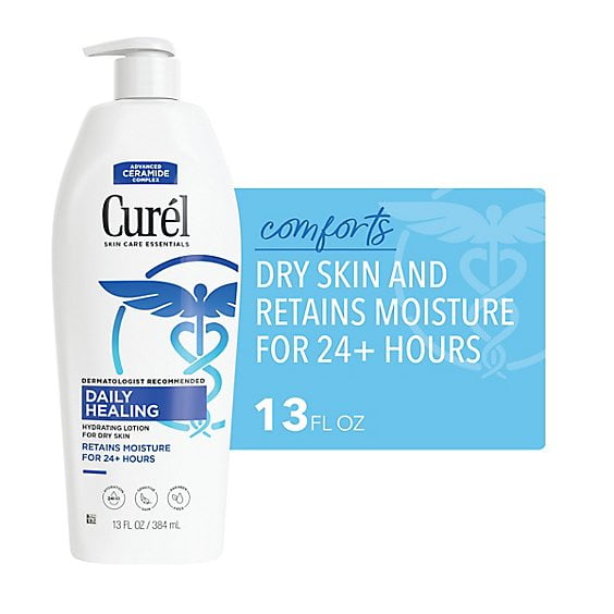 Curel Daily Healing Original Lotion For Dry Skin 13 oz (Pack of 2)