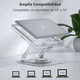 thumbnail image 2 of Soporte Laptop Ergonómico De Aluminio Rotación 360° Plegable, Plata, 2 of 5