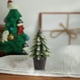 thumbnail image 5 of Puntoco Adornos para árboles de Navidad Simulación navideña vintage Plantas en macetas Decoraciones para árboles de Navidad, 5 of 6