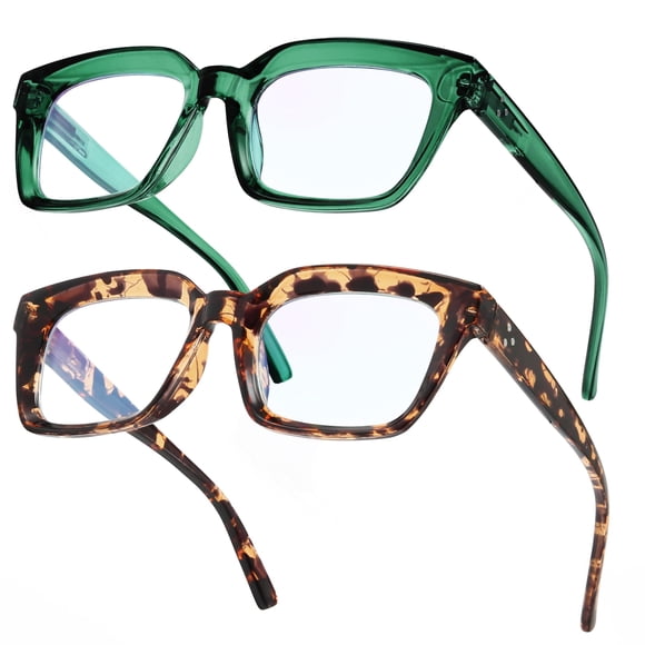 Gafas IBOANN de gran tamaño que bloquean la luz azul para mujer