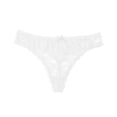 thumbnail image 2 of Womens Underwear Lace Comfort Soft Thong Underwear Underwear Women Pack White M, 2 of 4