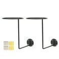 thumbnail image 2 of Helmet Display Rack, Save Space Helmet Holder 2pcs Wall Mounted  For Helmets, 2 of 8