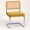 Gold, variant on Olive Green Velvet Modern Rattan Dining Chairs Set of 2, Cane Back, Dinning Chairs, Sillas de Comedor, Upholstered Mid Century Modern Dining Room Chair, Chrome Metal Kitchen Chair