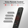 thumbnail image 2 of RMF-TX800U Voice Remote Control Replacement Compatible for S-ony Smart TV A80K X80K X95K X90K X85K 4K 8K 2022 XR-65A80K RMF-TX900U HDR LED smart TV, 2 of 7