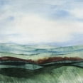 thumbnail image 2 of Popp, Grace 12x12 White Modern Wood Framed Museum Art Print Titled - Jeweltone Ridges II, 2 of 4