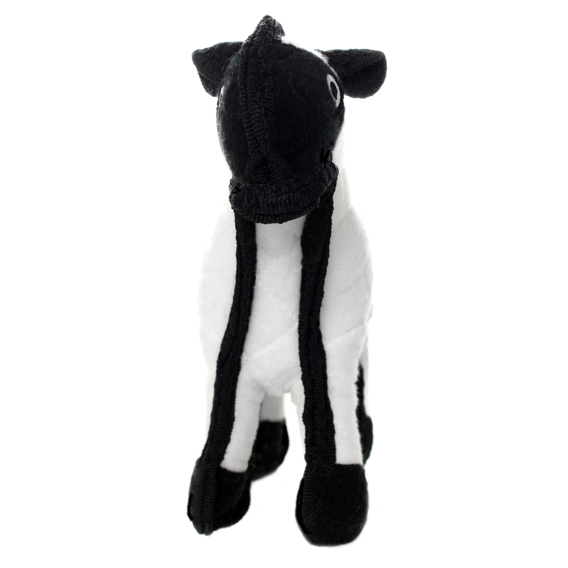 Tuffy Jr Barnyard Sheep Durable Plush Squeaky Dog Toy