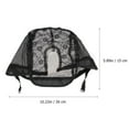 thumbnail image 5 of KAKOWELY 2 Pcs Capuchons en Maille pour Perruque Capuchons en Filet pour Perruque Couvre-Tête en Filet pour Cheveux pour Fabrication de Perruques,10.24"X5.91"X0.2", 5 of 5