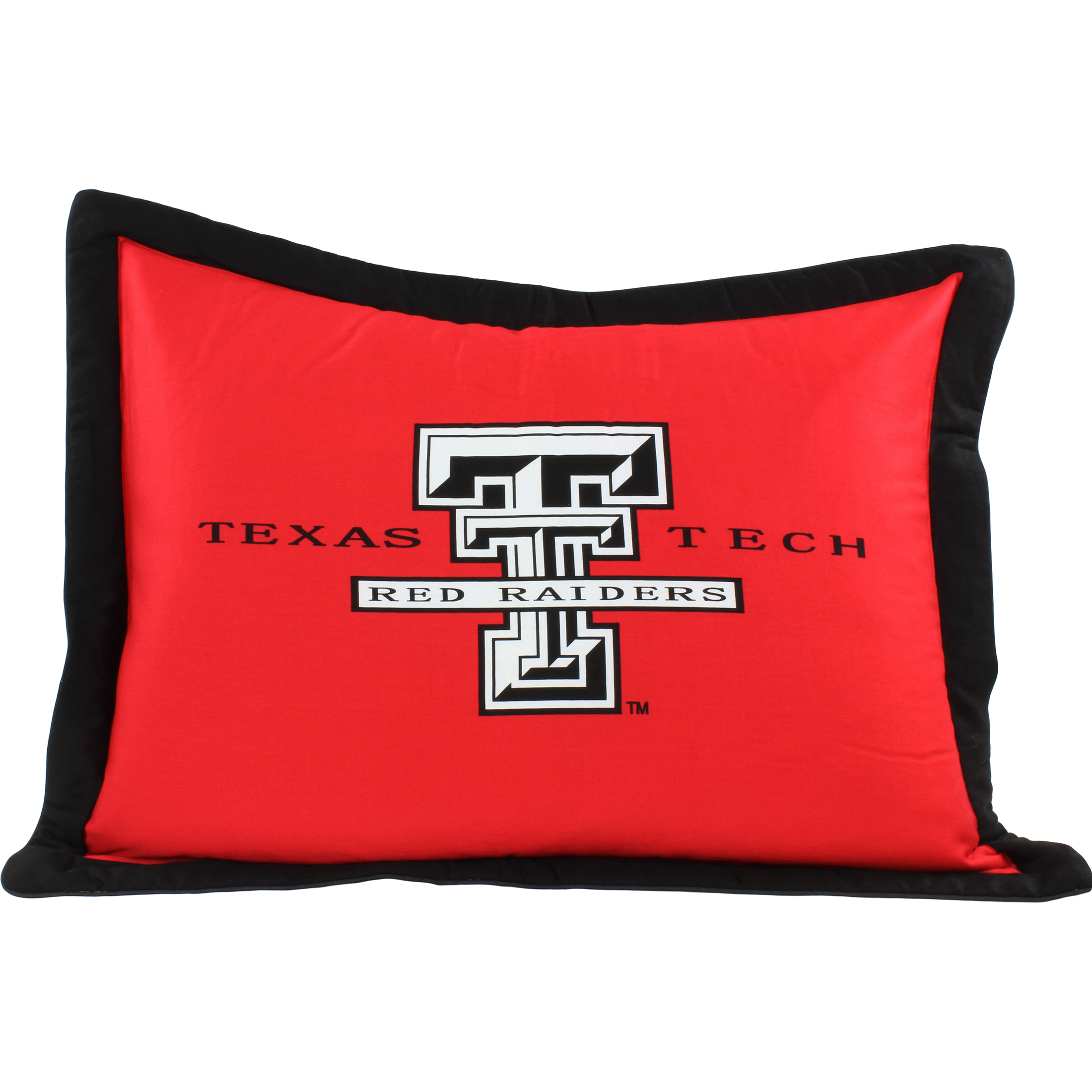 Texas Tech Red Raiders 3 Pc Reversible Cotton Comforter Set, 1 Comforter, 2 Shams, Full