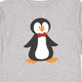 thumbnail image 4 of Inktastic Cute Penguin, Little Penguin, Penguin with Bow Tie Boys or Girls Long Sleeve Toddler T-Shirt, 4 of 5