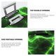 thumbnail image 3 of Balery Green Lightning Funda de equipaje, fundas para maletas, elástica, lavable, protector de maletas, compatible con maletas de 18 a 32 pulgadas-Small, 3 of 7