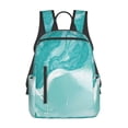 thumbnail image 1 of Easygdp Turquoise 1 pour Sac à Dos Léger Décontracté Résistant pour Hommes et Femmes, 1 of 7
