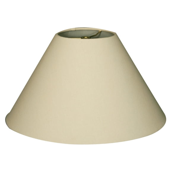 Royal Designs 12" Coolie Empire Hardback Lamp Shade Linen Eggshell