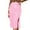 Pink, variant on GJSYRH Womens High Waist Sparkly Sequins Midi Skirt Pencil Party Skirt