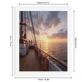 thumbnail image 2 of Paint By Numbers Kit for Adults Beginner - DIY Sunset Sailing Ocean Serenity Scene Canvas Painting Kits for Adults, Frameless Paint By Number for Adults for Home Wall Decor 16x20 Inch, 2 of 7