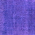 thumbnail image 1 of Ahgly Company Indoor Square Oriental Purple Industrial Area Rugs, 3' Square, 1 of 4