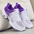 thumbnail image 5 of Womens Sneakers Air Cushion Running Shoes Lightweight Tennis Walking Shoes Mesh Breathable Gym Work Fashion Sneakers Athletic Comfortable Casual, 5 of 5