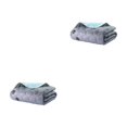 thumbnail image 1 of Methold Almohadilla para mascotas lavable ultraabsorbente de tela para perros y gatos estilo de huella gris 70*100cm Estilo de huella gris 70*100cm 2Conjunto, 1 of 6