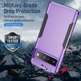 thumbnail image 5 of Dteck for Google Pixel 7 Case, Heavy Duty Rugged Shockproof Protective Phone Cover for Pixel 7, Purple, 5 of 6