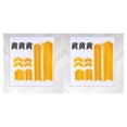thumbnail image 4 of fastboy 1 Set Reflective Styling Stickers Night Safety Electric Scooter Body Wheel Accessories Parts Decal PVC Warning Strip yellow 2Set, 4 of 4