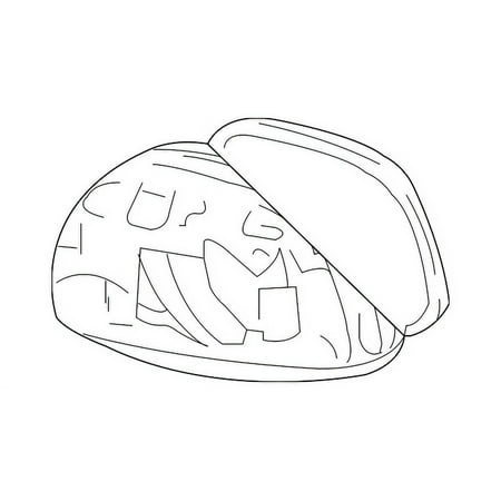 Genuine OE Toyota Mirror - 87910-42880