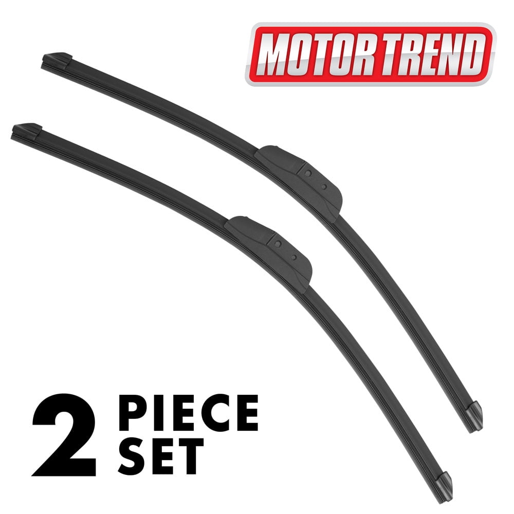 Advanced Beam Blade Design 50% Longer Life for Crystal Clear Streak-Free Windshields Spotless Motor Trend FlexBlade Premium Wiper Blade 18 + 24 Inch 2 Pack for Front Windshield Advanced Beam Blade Design 50% Longer Life for Crystal Clear Streak-Free Windshields Spotless Motor Trend FlexBlade Premium Wiper Blade 18 + 24 Inch 2 Pack for Front Windshield