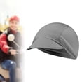 thumbnail image 4 of Sombrero de Protección Solar Shamjiam Gorro de Ciclismo Transpirable Secado Rápido Gris Oscuro, 4 of 7