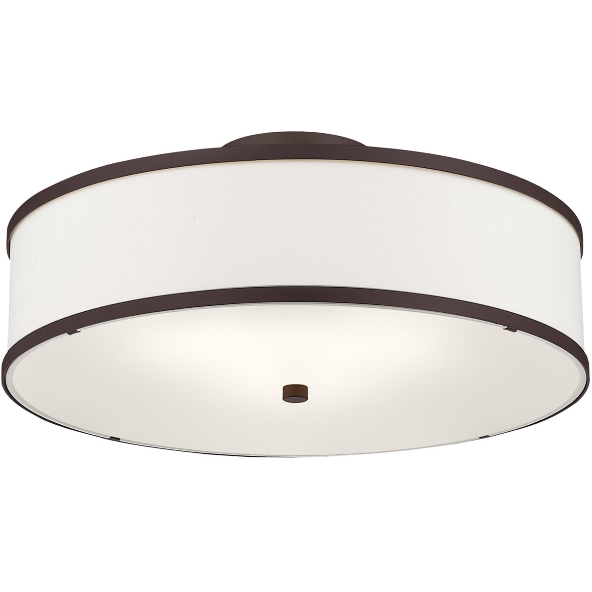 3 Light Bronze Ceiling Light fixture with Steel base material