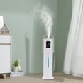 thumbnail image 3 of Whole House Humidifier, 9L Cool Mist Ultrasonic, Quiet, Remote Control, Aroma Box, White, 3 of 9