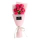 thumbnail image 1 of Ramo de rosas artificiales de 7 cabezas, hecho a mano, con pétalos de flores de jabón, ideal como decoración para aniversarios, cumpleaños, regalos para mujeres, madres, esposas y novias., 1 of 8