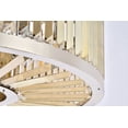 thumbnail image 6 of Urban Classic Chelsea 10-Light Metal Royal Cut Chandelier in Black, 6 of 7