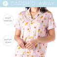 thumbnail image 2 of Hello Mello Carried Away Lounge Short Sleeve Pajama Tops, Sweet Dreams Medium/Large (Women's), 2 of 10