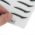 thumbnail image 4 of Autocollants pour eye-liner, autocollants colorés, réutilisables, imperméables, pour mariages et soirées dansantes, vert, 4 of 4