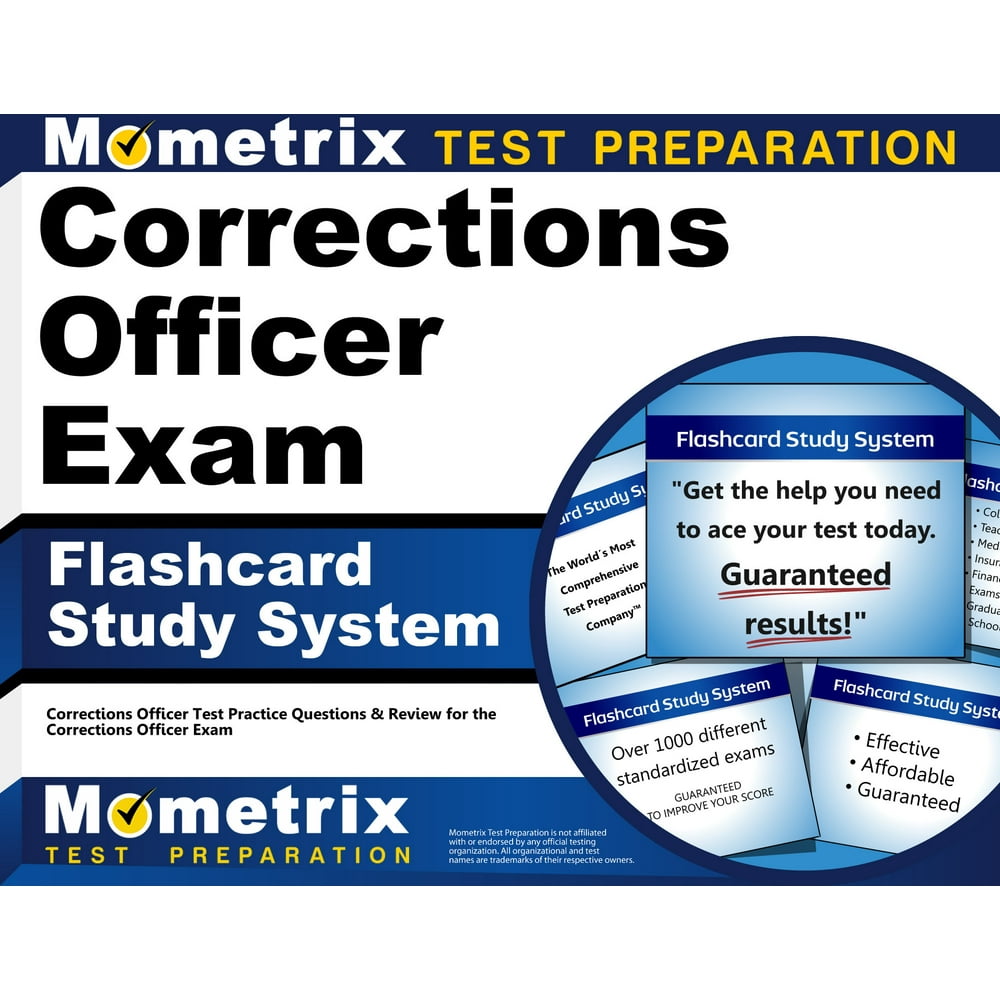 Corrections Officer Exam Flashcard Study System Corrections Officer