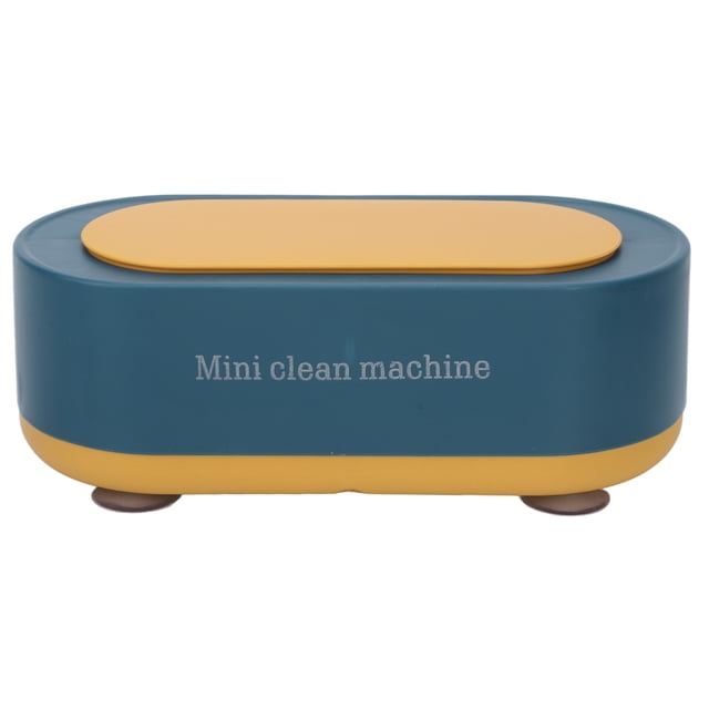 Jewelry Cleaner Machine, Jewelry Cleaner One Key Operation For Watch Blue