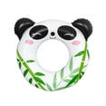 thumbnail image 2 of Salvavidas Inflable Dona Flotador Diseño Panda Y Rana 2 Pzas Bestway Plástico Resistente, 2 of 7