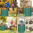 thumbnail image 3 of Dtchengua Reusable Garden Leaf Bags - Heavy-Duty Capacity | Extra-Large Yard Waste Bags for Lawn, Garden, Fall Cleanup | Waterproof & Tear-Resistant, 3 of 6